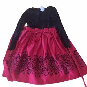 Rare edition red/black dress